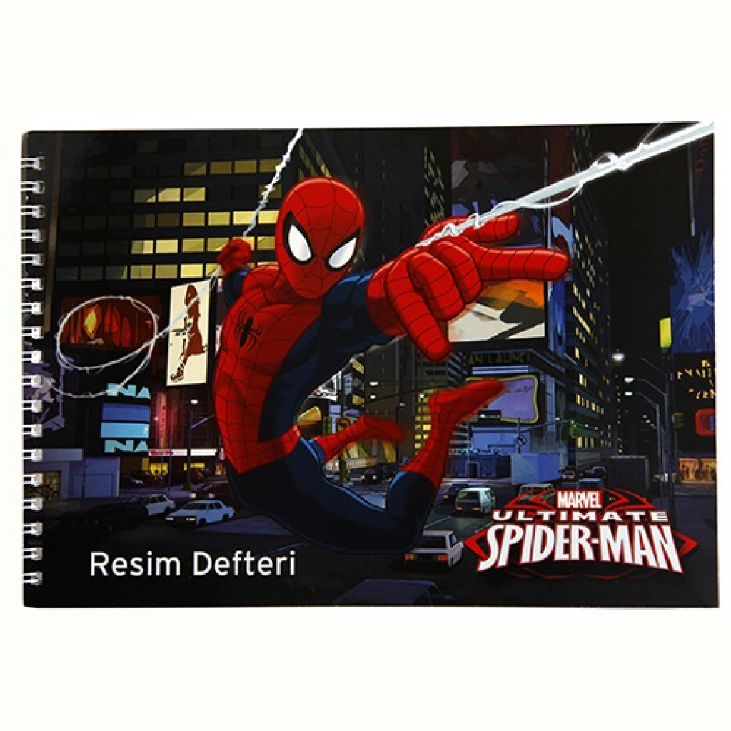 KESKIN COLOR SPIDERMAN SP.LÜKS RESİM DEFTERİ 17*25 15YP