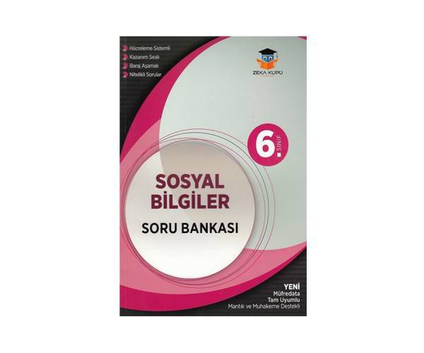 ZEKA KÜPÜ 6.SINIF SOSYAL BİLGİLER SORU BANKASI