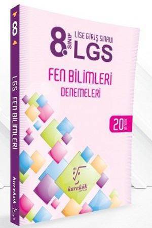KAREKÖK 8.SINIF LGS FEN BİLİMLERİ 20 DENEME