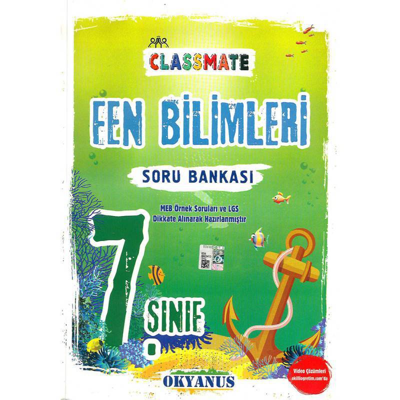OKYANUS CLASSMATE 7.SINIF FEN BİLİMLERİ SORU BANKASI