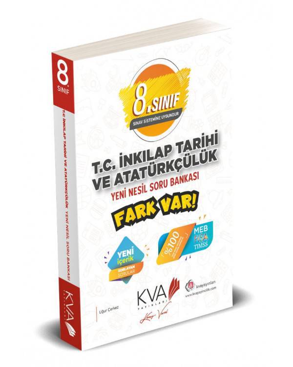 KVA YAYINLARI 8.SINIF İNKILAP TARİHİ SORU BANKASI